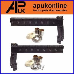2x Front Axle Spindle Arm & Bush Kit for Massey Ferguson 20B 135 148 230 Tractor