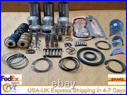 Complete Engine Rebuild Kit For Perkins 3.152 Diesel Massey Ferguson 135 230 235