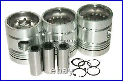 Complete Piston Kit With Rings Fit For Massey Ferguson 135 245 Tractor