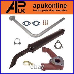 Downswept Exhaust Kit Black A3.152 for Massey Ferguson 35 35X 135 133 Tractor