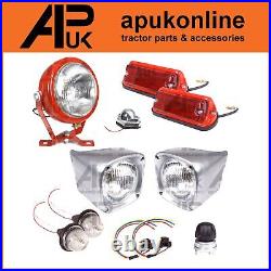 Headlights Rear Side Plough Lamp Light Kit for Massey Ferguson 135 148 Tractor